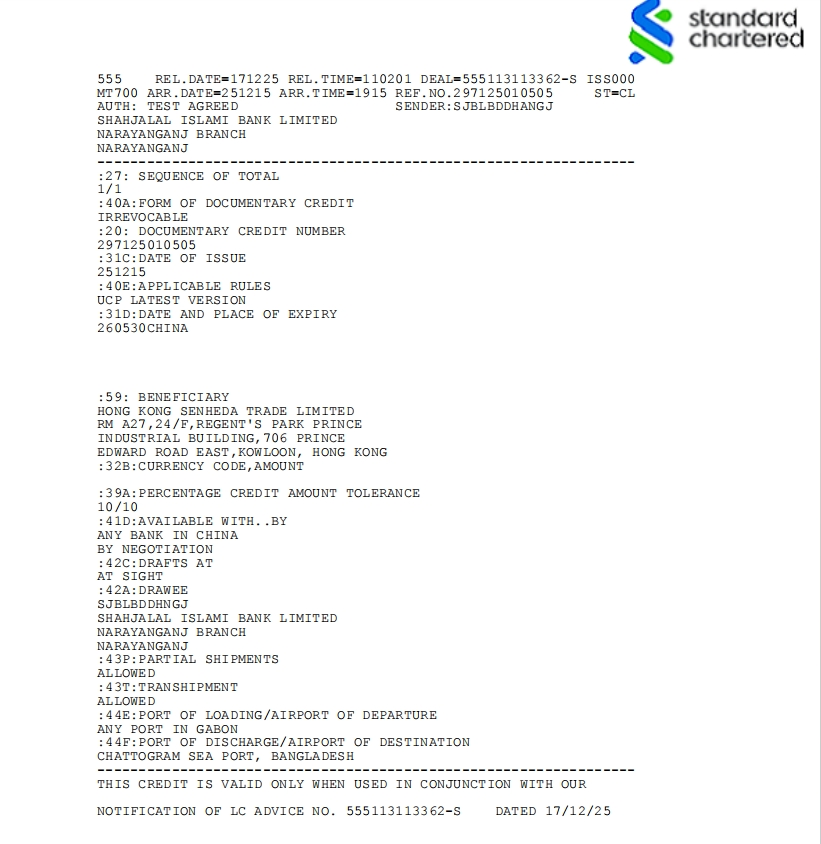 Bangladesh LC Order Process Step-by-Step Guide (4) Bangladesh LC Order Process Step-by-Step Guide (4)