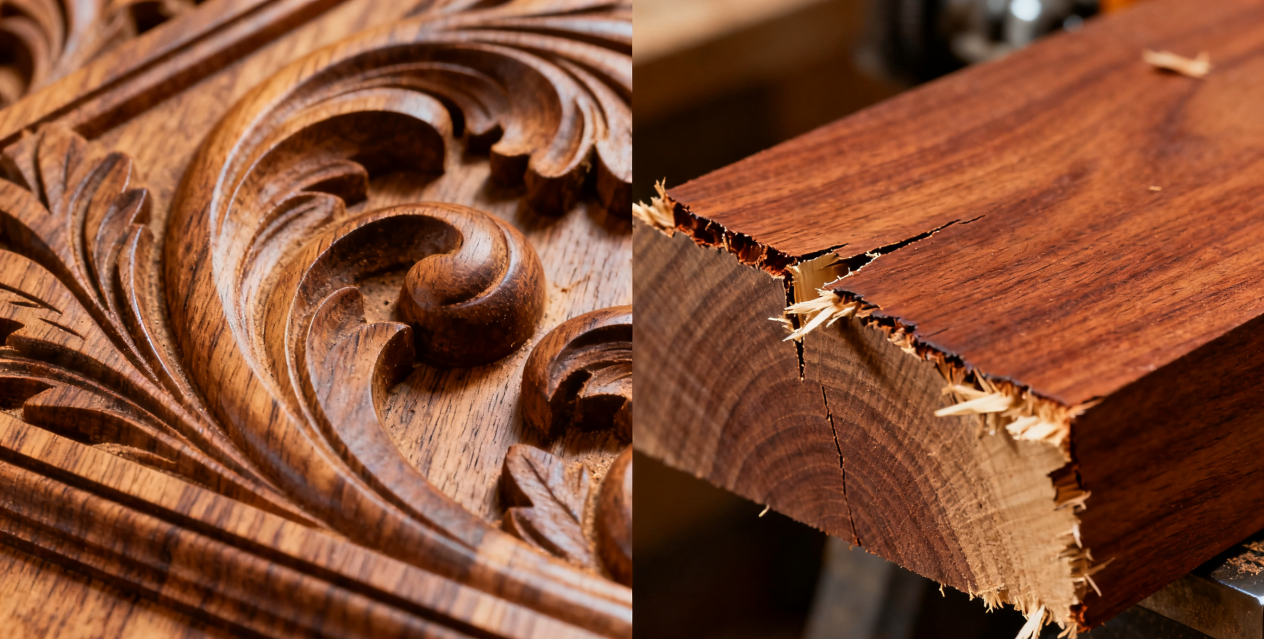 Okoume vs Mahogany (1)