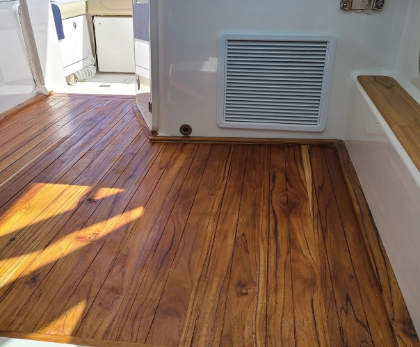 how do i clean teak wood
