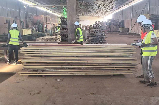 Azobe Wood factory