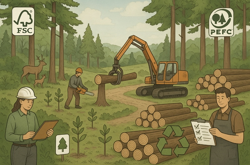 What's The Difference Between FSC And PEFC Certification