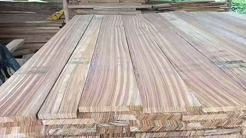 Some Woods Blend into the Design. Zebrawood Becomes the Design.